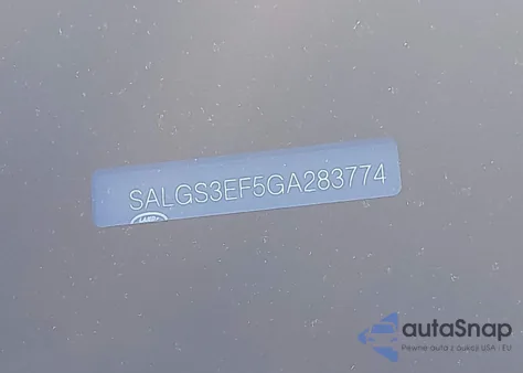 2016 Land Rover Range Rover 5.0L V8 Supercharged из США, поврежденный, VIN SALGS3EF5GA283774